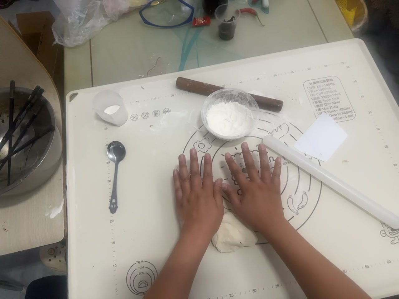 Rolling Dough Wrappers first-frame poster