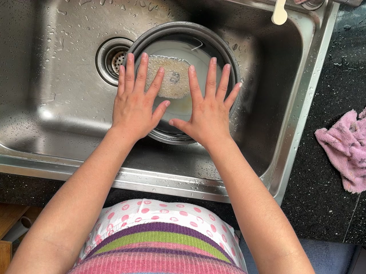 Washing Cookware and Plates first-frame poster